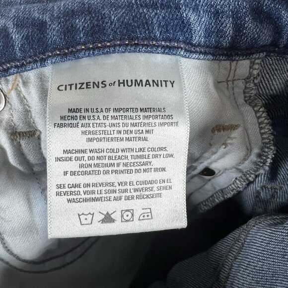 Citizens of Humanity Premium Vtg Olivia High Rise Slim Ankle Button Fly Jeans 25 - Picture 11 of 12